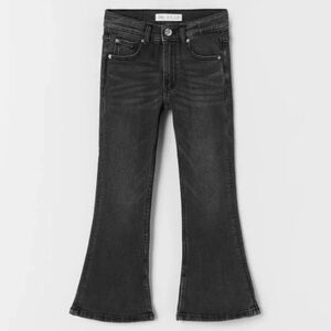 Zara Flare Split Hem Jeans